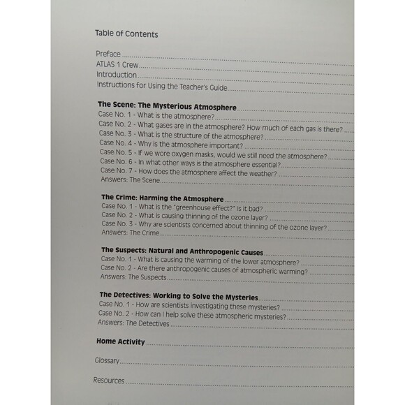 NASA Discovery Educational Book K-3 Homeschool Science PED-105 & Atlas 1 Guide - Picture 5 of 11